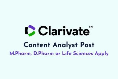 Clarivate looking for Content Analyst
