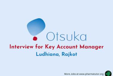Interview for Key Account Manager at Otsuka Pharma