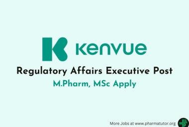 Kenvue looking for Regulatory Affairs Executive