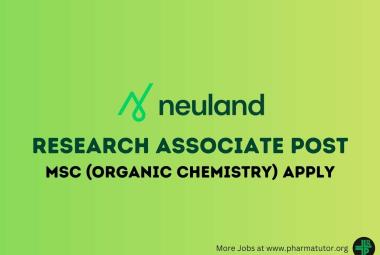 Neuland looking for Research Associate