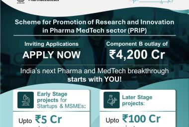 Scheme for Promotion of Research and Innovation in Pharma MedTech Sector