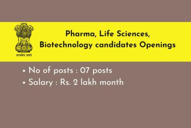 ANRF invites applications from Pharma, Life Sciences, Biotechnology candidates