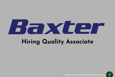 Baxter Hiring Quality Associate