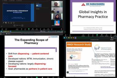 International Webinar Series by Saveetha College of Pharmacy