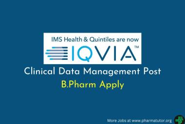IQVIA looking for Clinical Data Management