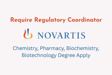 Novartis Require Regulatory Coordinator