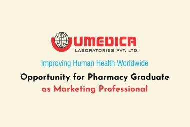 Opportunity for Pharmacy Graduate as Marketing Professional at UMEDICA