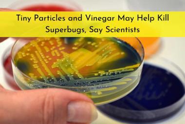 Tiny Particles and Vinegar May Help Kill Superbugs, Say Scientists