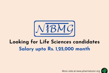 NIBMG looking for Life Sciences candidates