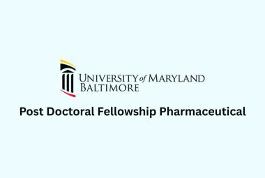 Post Doctoral Fellowship Pharmaceutical at University of Maryland