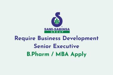 Require Business Development Senior Executive at Sami-Sabinsa Group