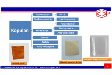 Kopulan Strips-for Sublingual Administration of Active