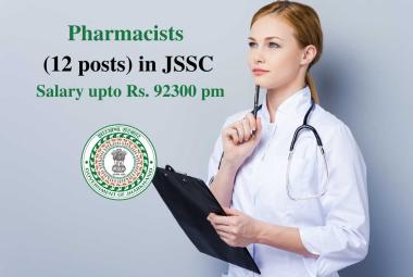 Openings for Pharmacists in JSSC