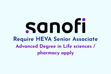 Sanofi Require HEVA Senior Associate