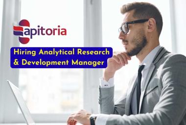 Apitoria Hiring Analytical Research & Development Manager