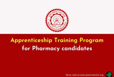 Apprenticeship Training Program for Pharmacy candidates at IIT