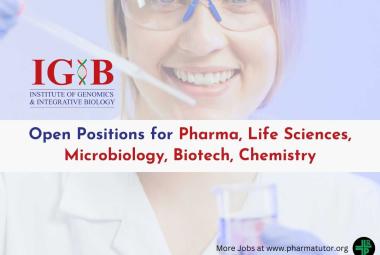 Research Opportunities at CSIR-IGIB