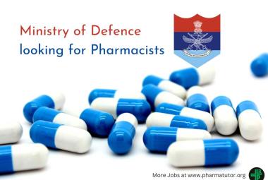 Invites applications for Pharmacists Posts to work under Ministry of Defence