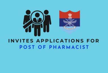 Invites applications for post of Pharmacist at ECHS Polyclinic Ajmer
