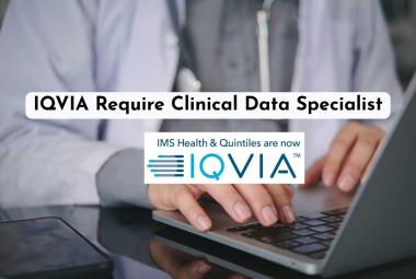 IQVIA Require Clinical Data Specialist