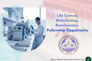 Fellowship Opportunity at PGIMER in Life Sciences, Biotechnology, Bioinformatics