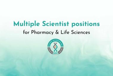 Multiple Scientist positions at GBRC for Pharmacy & Life Sciences