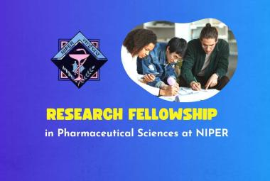 NIPER Opens Research Fellowship in Pharmaceutical Sciences