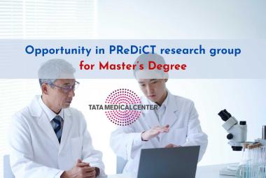 Opportunity in PReDiCT research group for Master’s Degree at TTCRC