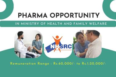 Pharma opportunity in Ministry of Health and Family Welfare, NHSRC