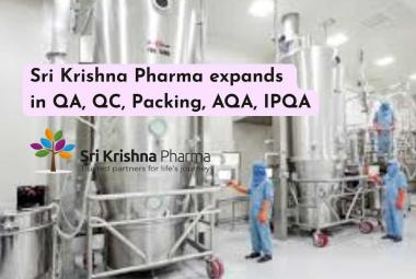 Sri Krishna Pharma expands in QA, QC, Packing, AQA, IPQA