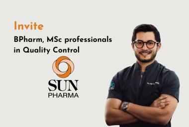 Quality Control job in Sun Pharma
