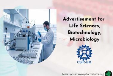 IIIM Jammu Hiring Life Sciences & Biotechnology Candidates