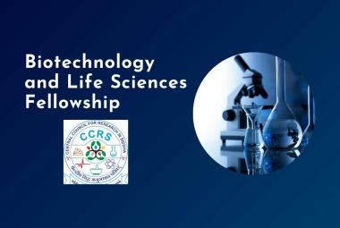 Biotechnology and Life Sciences Fellowship at Siddha Central Research Institute