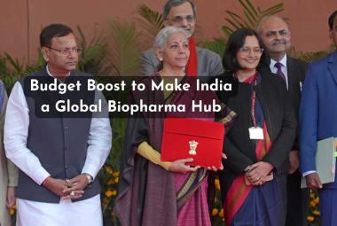 Budget Boost to Make India a Global Biopharma Hub
