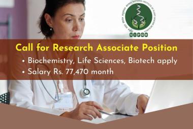Call for Research Associate Position at NIPGR