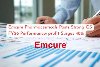 Emcure Pharmaceuticals Posts Strong Q3 FY26 Performance; profit Surges 48%