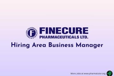 Finecure Pharma Hiring Area Business Manager