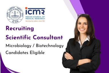 ICMR Recruiting Scientific Consultant 