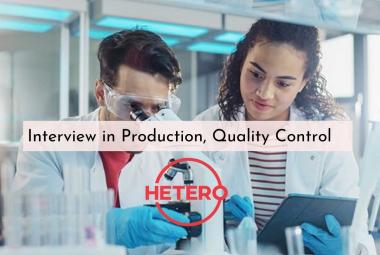 Interview in Production, Quality Control at Hetero