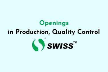 Openings in Production, Quality Control at Swiss Parenterals