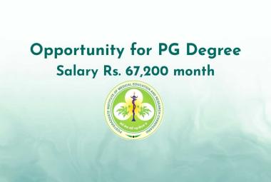 Opportunity for Post Graduate Degree as Research Scientist at PGIMER