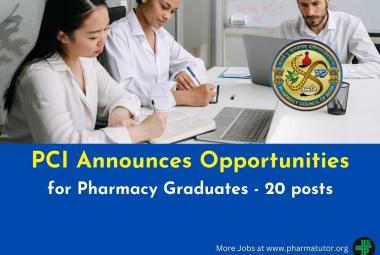 Pharmacy Council of India Announces Opportunities for Pharmacy Graduates