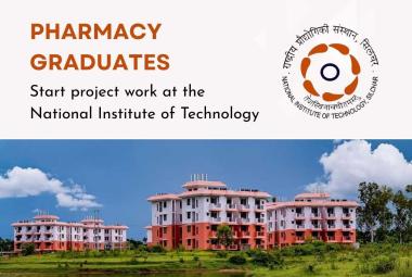 Pharmacy graduates can start project work at the National Institute of Technology 