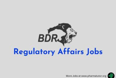 Regulatory Affairs Jobs at BDR Pharmaceuticals