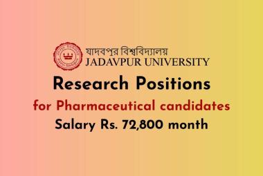 Jadavpur University Introduces Research Opportunities in Pharmaceutical Sciences