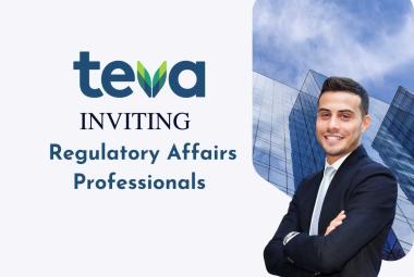 Teva R&D is inviting Regulatory Affairs Professionals