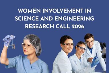 Women Involvement in Science and Engineering Research Call 2026