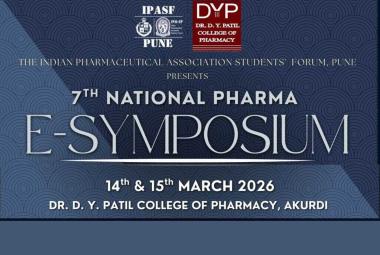 7th National Pharma E-Symposium at Dr. D.Y. Patil College of Pharmacy