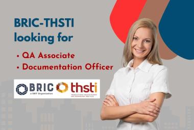 BRIC-THSTI looking for QA Associate, Documentation Officer