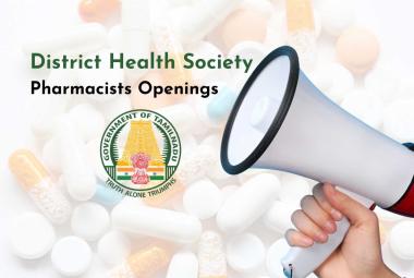 District Health Society announces Pharmacists Openings